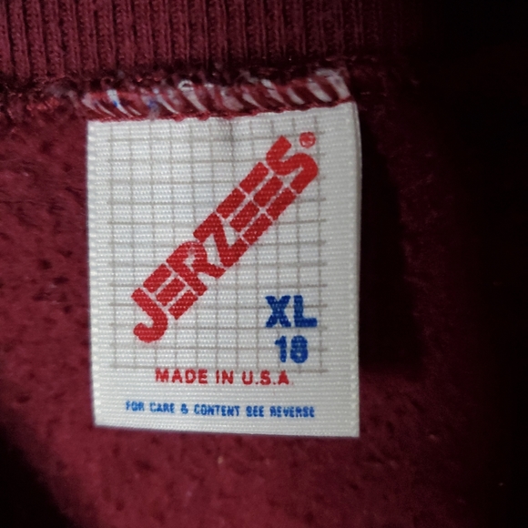 90's Ocean City Shark Attack Jerzees Woman Size XL  Made In USA - Picture 3 of 4